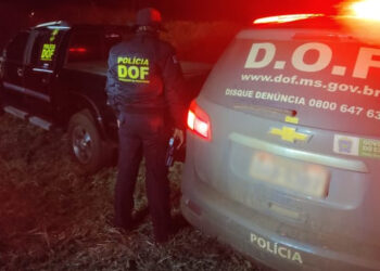 S-10 Executiva roubada em MT é recuperada pelo DOF durante a Operação Hórus