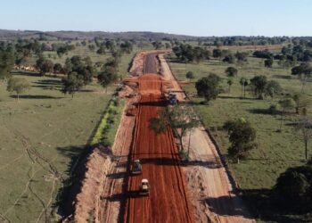 Asfalto da MS-442, uma conquista para Taunay, será concluído em dezembro