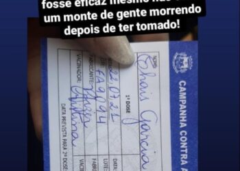 Aluna de Medicina diz que vacinou só para sair do país e revolta população de Aquidauana