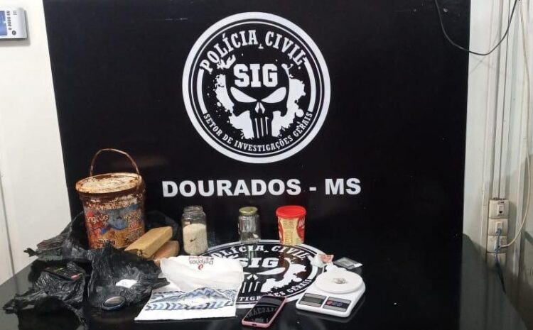 Mulher que usava filhos menores para entregar drogas é presa pela Polícia Civil