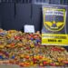 Veículo Gol é abandonado abarrotado de maconha e haxixe na MS-178