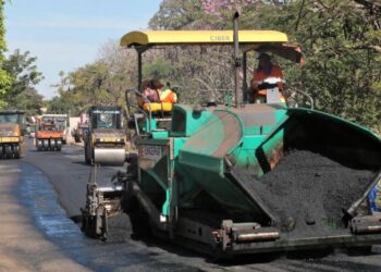 Ao todo, 10 ruas da Região do Prosa recebem nova frente de recapeamento por parte da Prefeitura