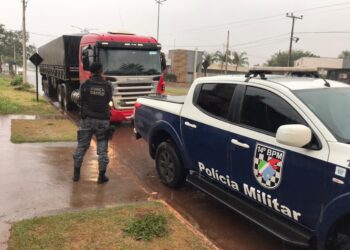 Motorista é preso ao tentar levar Scania de SP, passando por MS até o Paraguai: levaria R$ 1,2 mil