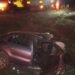 Homem morre, após cair com carro violentamente em valeta na BR-262