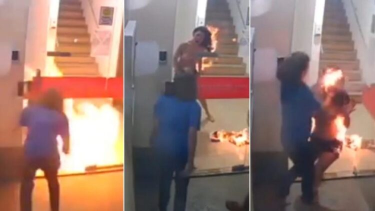 Idosa é presa pela Polícia Civil por atear fogo na ex-cunhada em MS