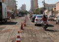 Rua 7 de Setembro é fechada por 2 dias para execução de obras de pavimento na Capital