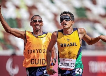 Bolsista do Governo de MS, Yeltsin Jacques é ouro no atletismo na Paralimpíada de Tóquio
