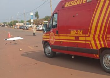 Motociclista morre ao colidir com Fiat Strada na linha do Potreirito em Dourados