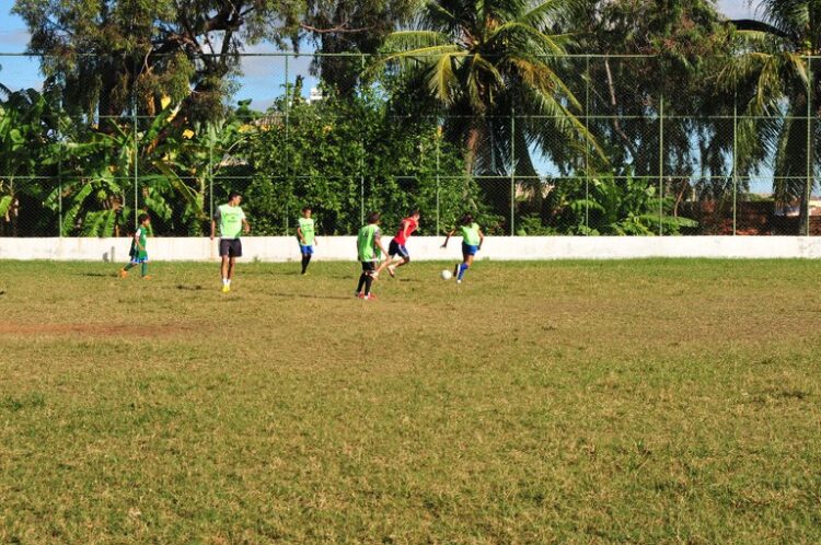 Homem dá soco nas costelas de criança que brigava com filho em campo de futebol