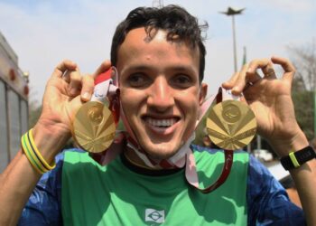“MS plantou e colheu”, diz Yeltsin, dono de 2 ouros nos Jogos Paralímpicos de Tóquio 2020