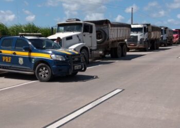 PRF diz que não há interdição de caminhoneiros nas estradas de MS devido a protestos
