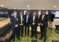 A convite de Bolsonaro, Cel David e Rodolfo Nogueira participam de reunião com caminhoneiros em Brasília