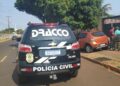 Dracco prende em flagrante trio que tentava invadir casa de oficial das Forças Armadas
