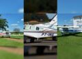 Grupo com 18 ladrões roubam três aviões de cantor, pecuarista e políticos de MS