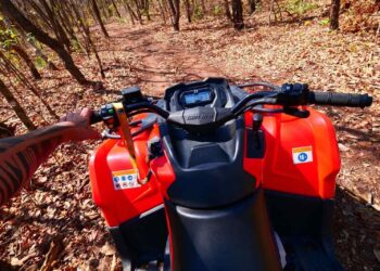 Turista morre, após esposa perder o controle e capotar quadriciclo em balneário de MS