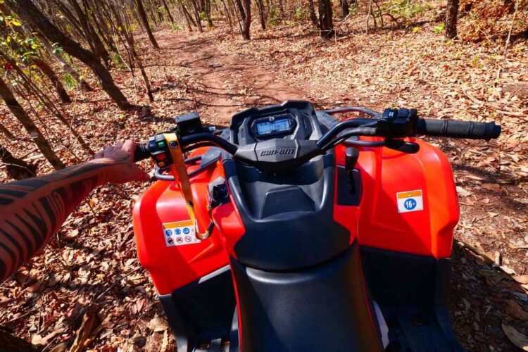 Turista morre, após esposa perder o controle e capotar quadriciclo em balneário de MS