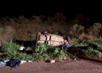 Motorista morre em acidente que deixou mais 4 em estado grave na MS-141