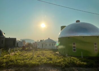 Cúpulas de Zigurats permanecem intactas após temporal em MS