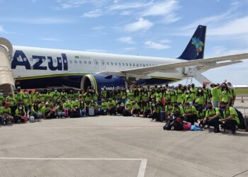 Delegação de MS já está no Rio para competir nos Jogos Escolares Brasileiros