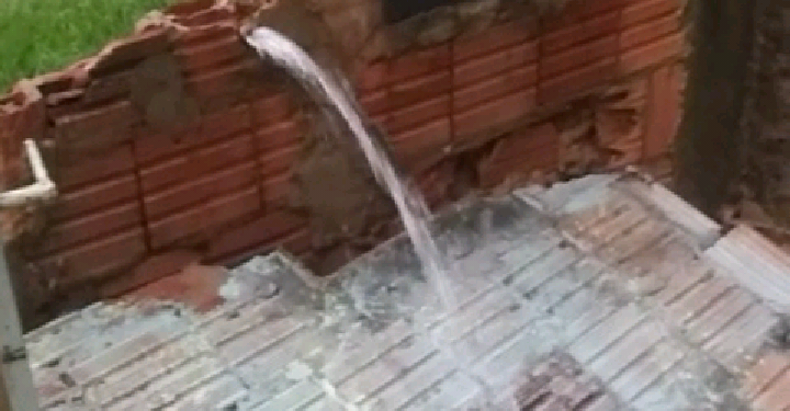 Temporal surpreende moradores da Região Lagoa nesta manhã na Capital