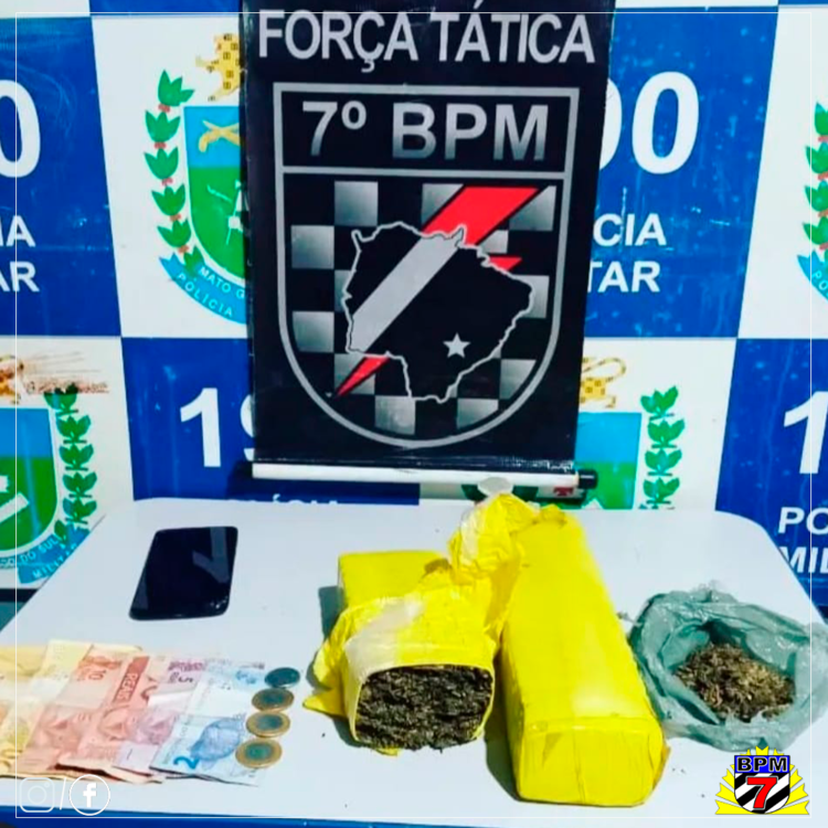 Em Aquidauana e Anastácio, Força Tática do 7º BPM desmantela redes de comércio de drogas