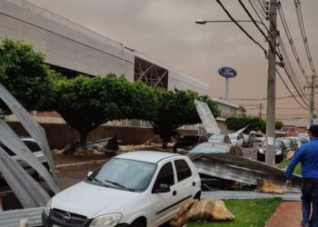Meteorologia alerta para nova tempestade semelhante a de sexta para os próximos dias em MS