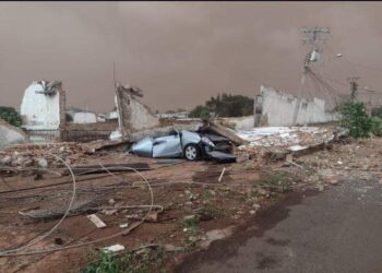 Susto passa, mas registros surpreendentes da tempestade de poeira continuam chegando. Confira: