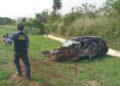 Motorista da CCR-MS Via invade pista, colide com carreta bitrem e morre na BR-163