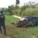 Motorista da CCR-MS Via invade pista, colide com carreta bitrem e morre na BR-163