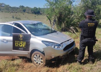 Carro furtado em MG é recuperado pelo DOF durante Operação Hórus em MS