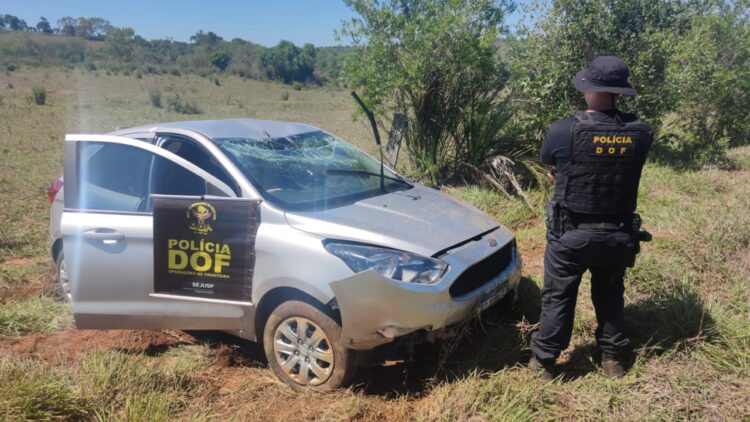 Carro furtado em MG é recuperado pelo DOF durante Operação Hórus em MS