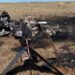 Helicóptero abarrotado de cocaína cai matando dois carbonizados em MS