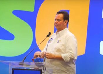 Em evento do PSD, Kassab lança Marquinhos Trad como candidato ao governo de MS
