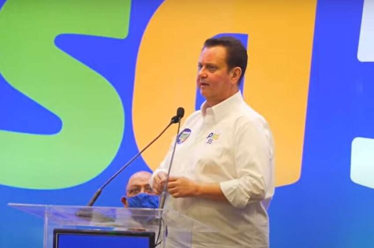 Em evento do PSD, Kassab lança Marquinhos Trad como candidato ao governo de MS