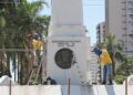 Prefeitura inicia revitalização de monumento em homenagem ao Fundador da Capital