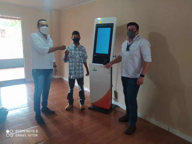 Cidade do interior ganha totem de autoatendimento da Energisa