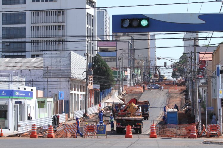 Segunda etapa das obras do Reviva CG interdita novos trechos na Capital