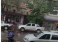 Chove nesta tarde na Capital em pontos isolados e leitor faz registro no Centro da cidade