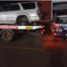 Polícia encontra Hilux Surf roubada dentro de plantação de soja com pneus retirados