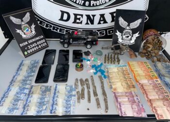 Na Vila Danúbio Azul, idoso de 61 anos e filha são presos por tráfico de drogas na Capital