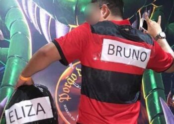 Homem gera revolta ao se fantasiar de ex-goleiro Bruno em festa