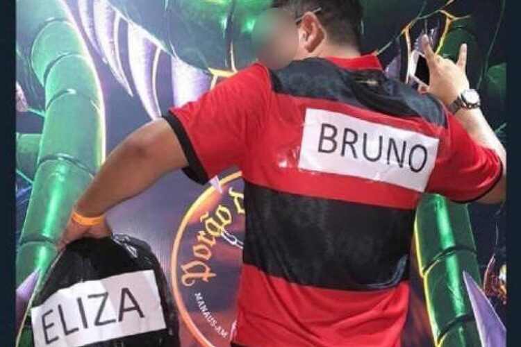 Homem gera revolta ao se fantasiar de ex-goleiro Bruno em festa