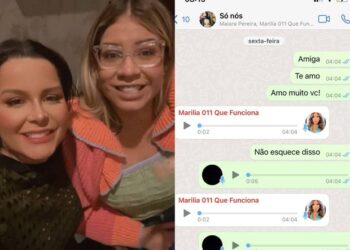 Maraisa mostra última conversa com Marília Mendonça no dia do acidente