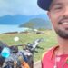 Mochileiro que viajava de moto em MS não resiste e morre após acidente