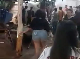 Vídeos mostram populares desesperados na hora da colisão que matou modelo na Capital