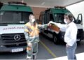 “Maiores investimentos dos últimos tempos”, diz presidente da Unimed CG ao entregar ambulâncias