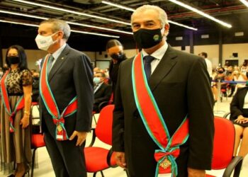 Governador recebe honraria do Poder Judiciário em reconhecimento aos serviços prestados a MS