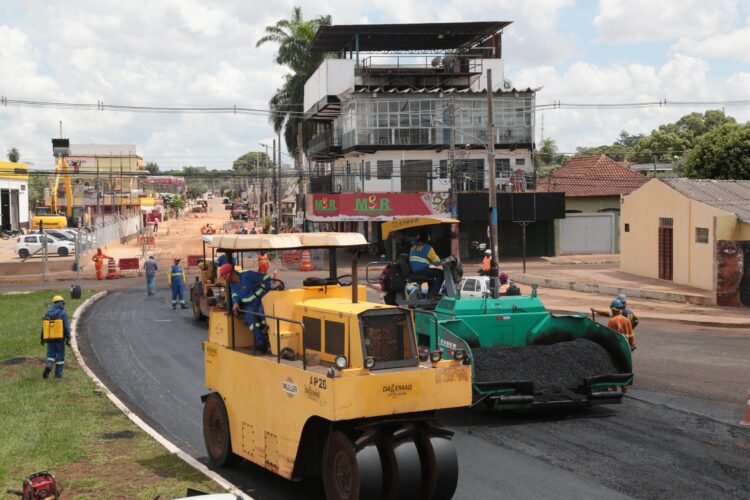 Semana de recapeamentos em obras do Reviva Campo Grande