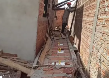 Construtor civil morre, após parapeito cair e esmagá-lo em Dourados