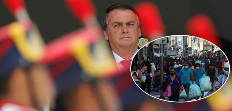 Bolsonaro diz que “Forças Armadas não conseguirão conter revolta” contra novas restrições da Covid